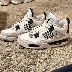 Men’s Jordan 4 Military Black’s